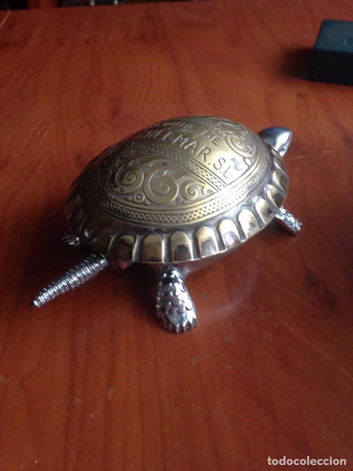 Antig&uuml;edades: Timbre tortuga obsequio de chelmar - Foto 4