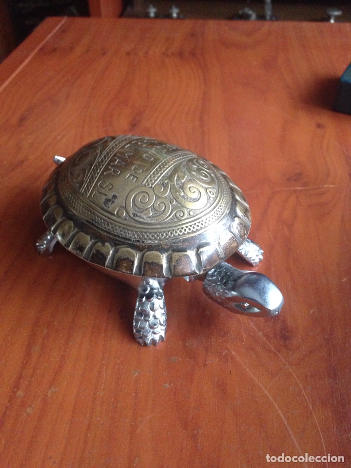 Antig&uuml;edades: Timbre tortuga obsequio de chelmar - Foto 5