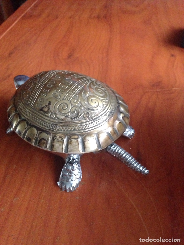 Antig&uuml;edades: Timbre tortuga obsequio de chelmar - Foto 7