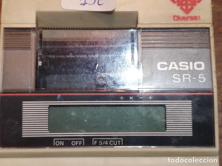 Antig&uuml;edades: Calculadora CASIO SR-5 con rollo de papel - Diversa SA - Foto 3