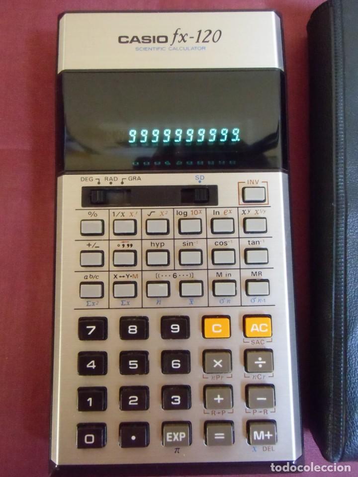 Antigua calculadora casio fx-120 con 10 digitos - Sold at Auction -  171357640