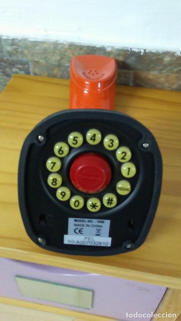 Tel&eacute;fonos: TEL&Eacute;FONO RETRO NARANJA - Foto 8