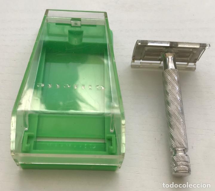 Antig&uuml;edades: Maquinilla de afeitar Gillette con su estuche - Foto 4