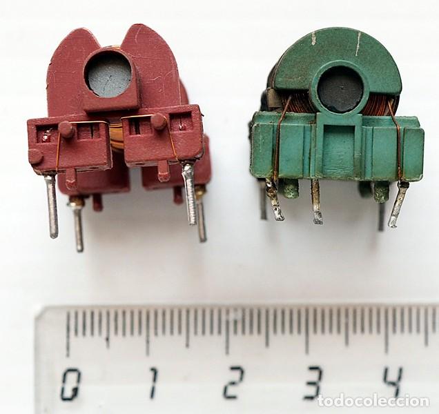 Antig&uuml;edades: Componentes electr&oacute;nicos antiguos. 2 Bobinas - Foto 2