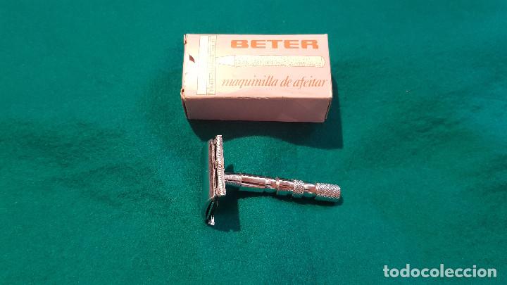 Antig&uuml;edades: MAQUINILLA DE AFEITAR BETER - SAFETY RAZOR - Foto 1