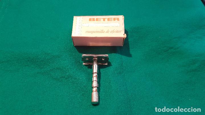 Antig&uuml;edades: MAQUINILLA DE AFEITAR BETER - SAFETY RAZOR - Foto 2