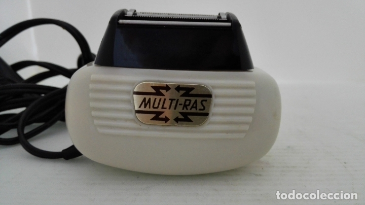 Antig&uuml;edades: ANTIGUA MAQUINA DE AFEITAR MULTI-RAS, ORIGINAL, CON  CABLE - Foto 2