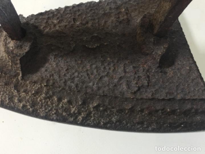 Antig&uuml;edades: Original antiguo Plancha de hierro siglo XIX - Foto 2