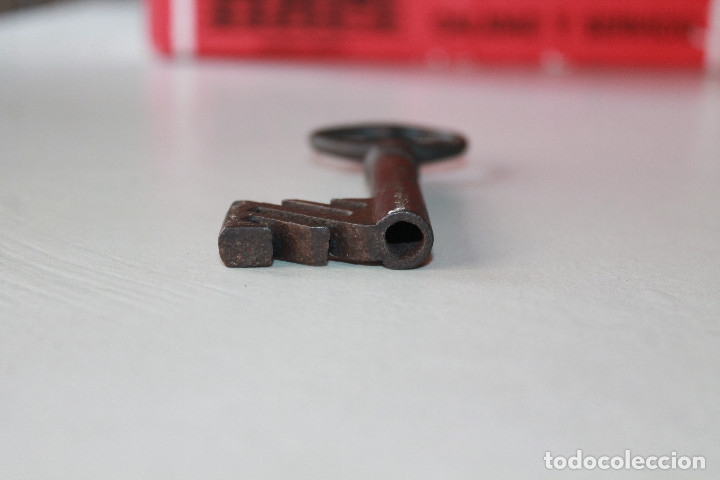 Antig&uuml;edades: LLAVE DE FORJA, 11X4 CM - Foto 3