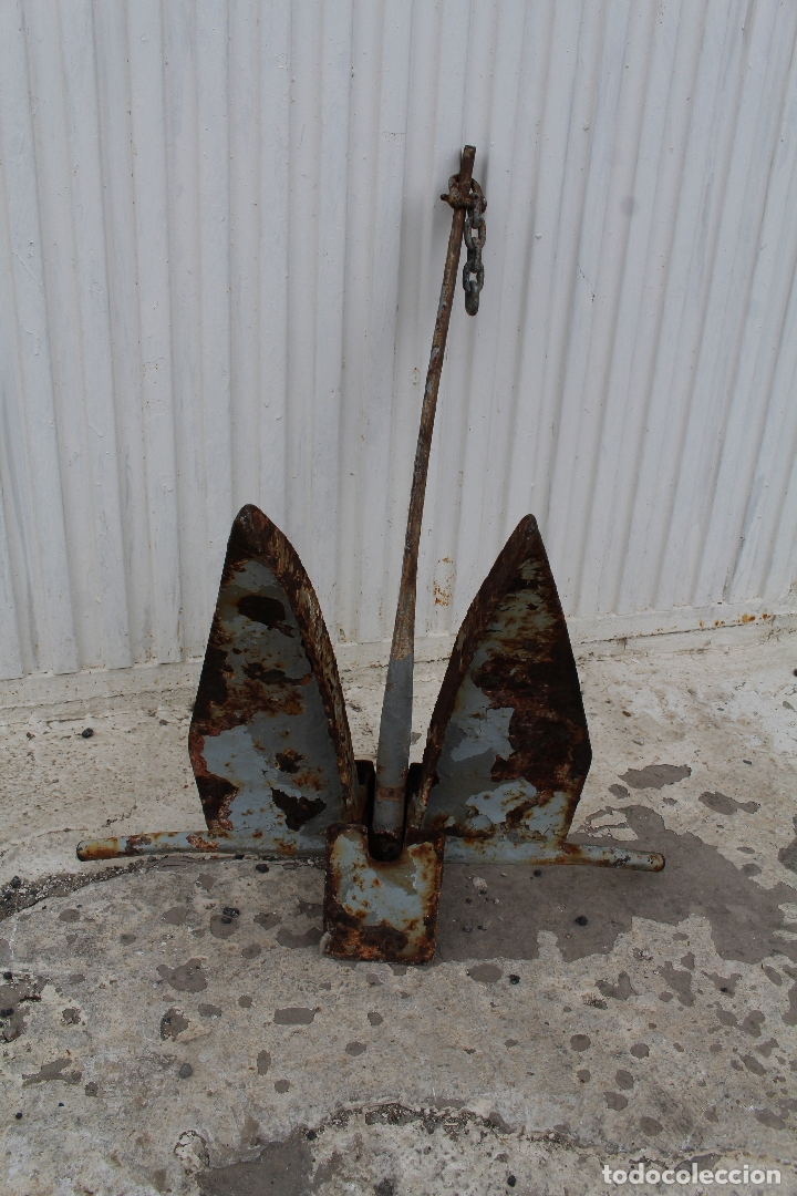 Antig&uuml;edades: ancla antigua de hierro - Foto 5