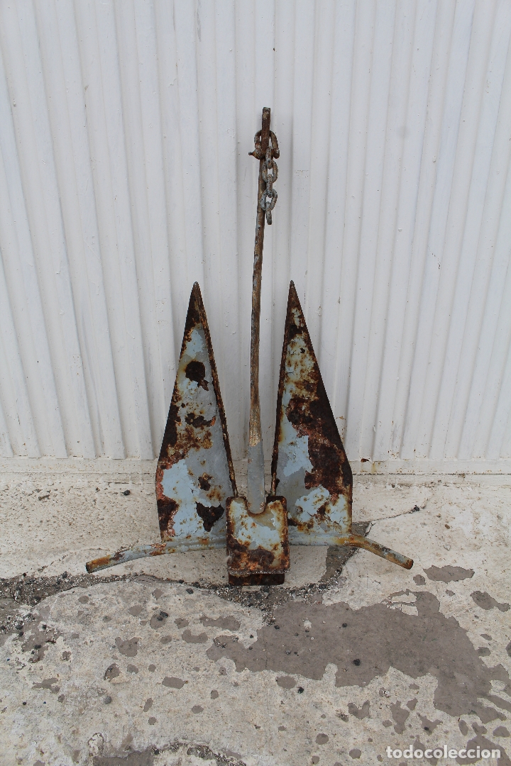 Antig&uuml;edades: ancla antigua de hierro - Foto 7