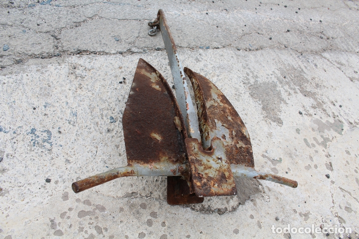 Antig&uuml;edades: ancla antigua de hierro - Foto 8