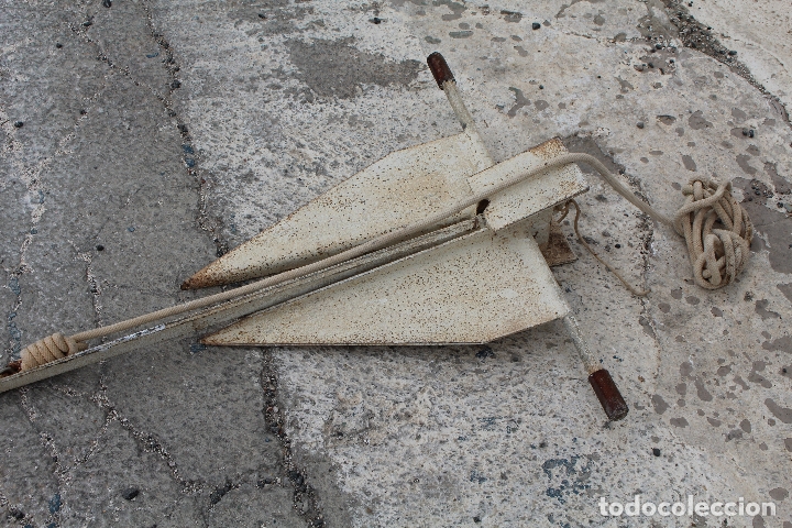 Antig&uuml;edades: ancla antigua de hierro - Foto 2