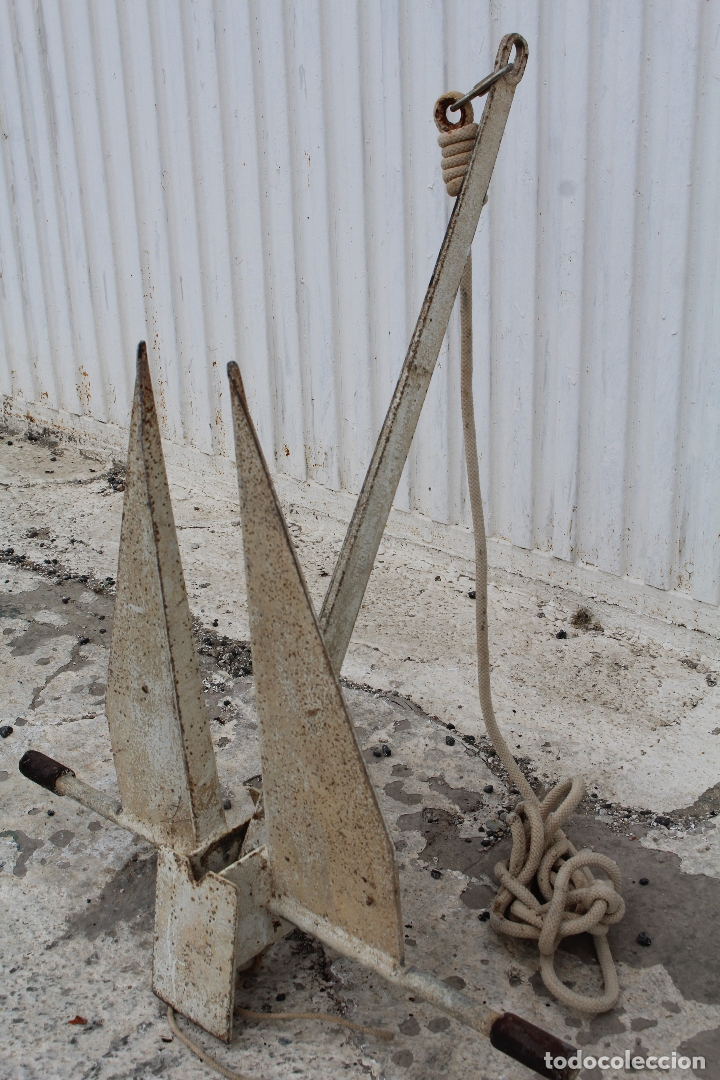 Antig&uuml;edades: ancla antigua de hierro - Foto 4