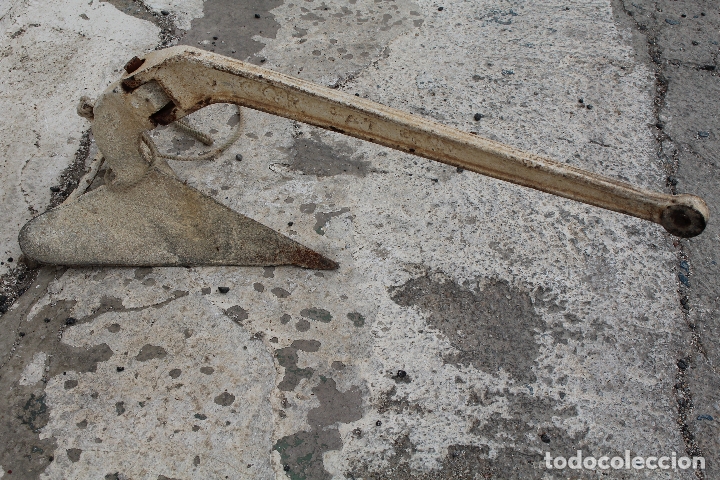 Antig&uuml;edades: ancla antigua de hierro - Foto 3