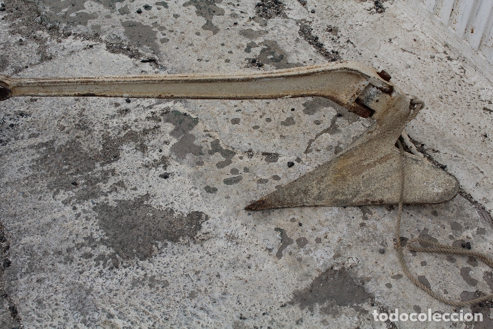 Antig&uuml;edades: ancla antigua de hierro - Foto 4