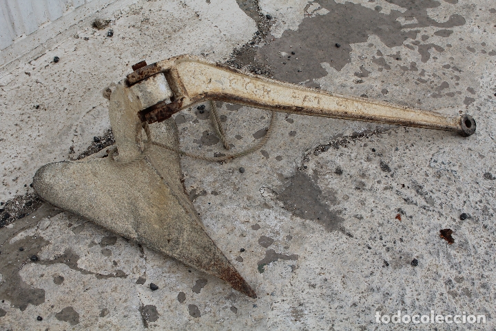 Antig&uuml;edades: ancla antigua de hierro - Foto 6