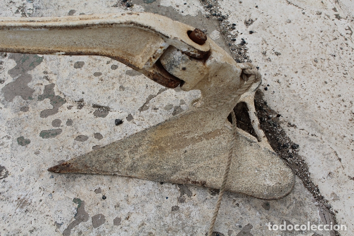 Antig&uuml;edades: ancla antigua de hierro - Foto 7