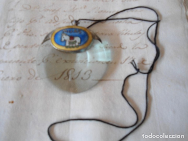 Antig&uuml;edades: LUPA DE COLGAR RECUERDO DE MIJAS - Foto 1