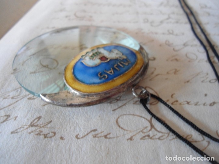 Antig&uuml;edades: LUPA DE COLGAR RECUERDO DE MIJAS - Foto 5