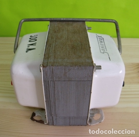 Antig&uuml;edades: Transformador Corriente Electrica 500 VA Sonowox - Foto 3
