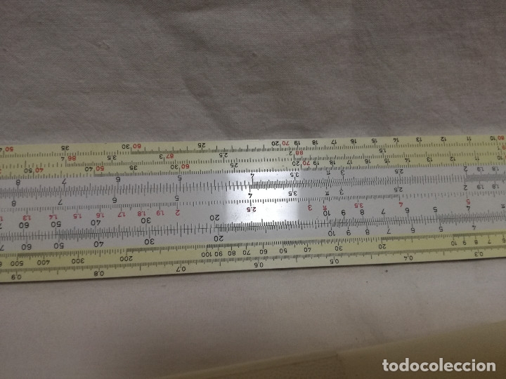 Antig&uuml;edades: REGLA DE CALCULO ARISTO 0903VS + FUNDA - Foto 3