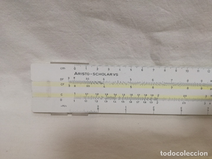 Antig&uuml;edades: REGLA DE CALCULO ARISTO 0903VS + FUNDA - Foto 5