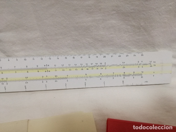 Antig&uuml;edades: REGLA DE CALCULO ARISTO 0903VS + FUNDA - Foto 6