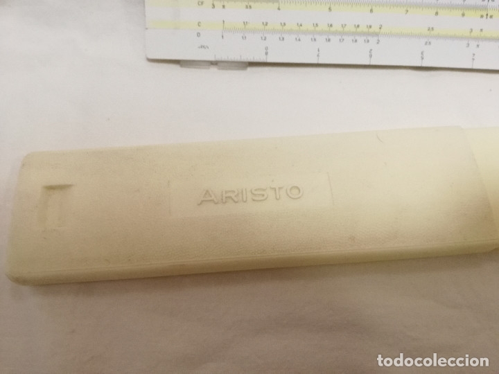 Antig&uuml;edades: REGLA DE CALCULO ARISTO 0903VS + FUNDA - Foto 7