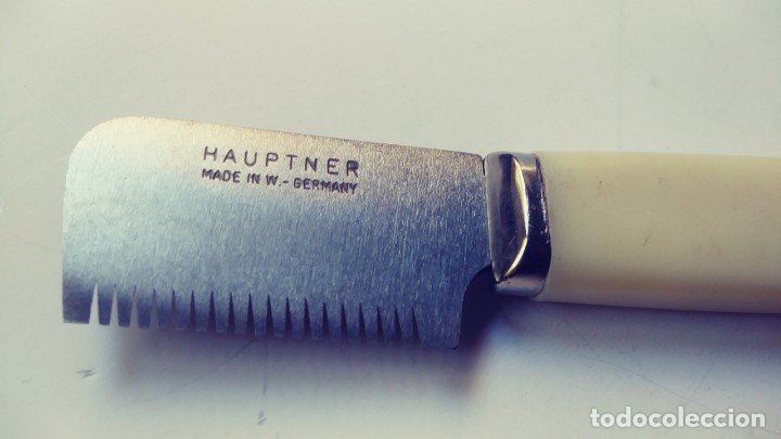 Antig&uuml;edades: peine bigote HAUFTNER - Foto 4