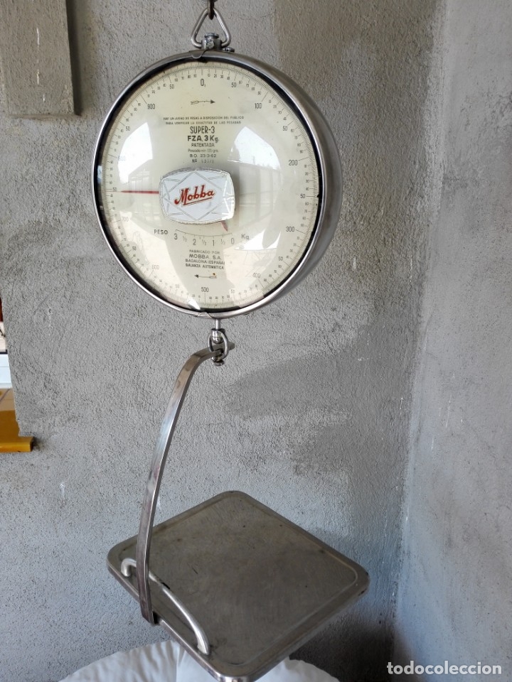 Antig&uuml;edades: B&aacute;scula Mobba colgante - Foto 3