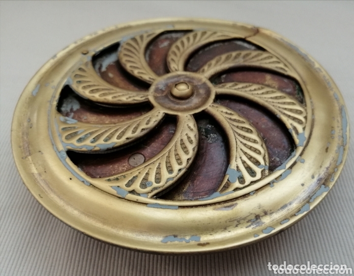 mirilla de bronce o laton con embellecedor dobl - Kaufen Objekte aus der  Schlosserei und Schmiede in todocoleccion