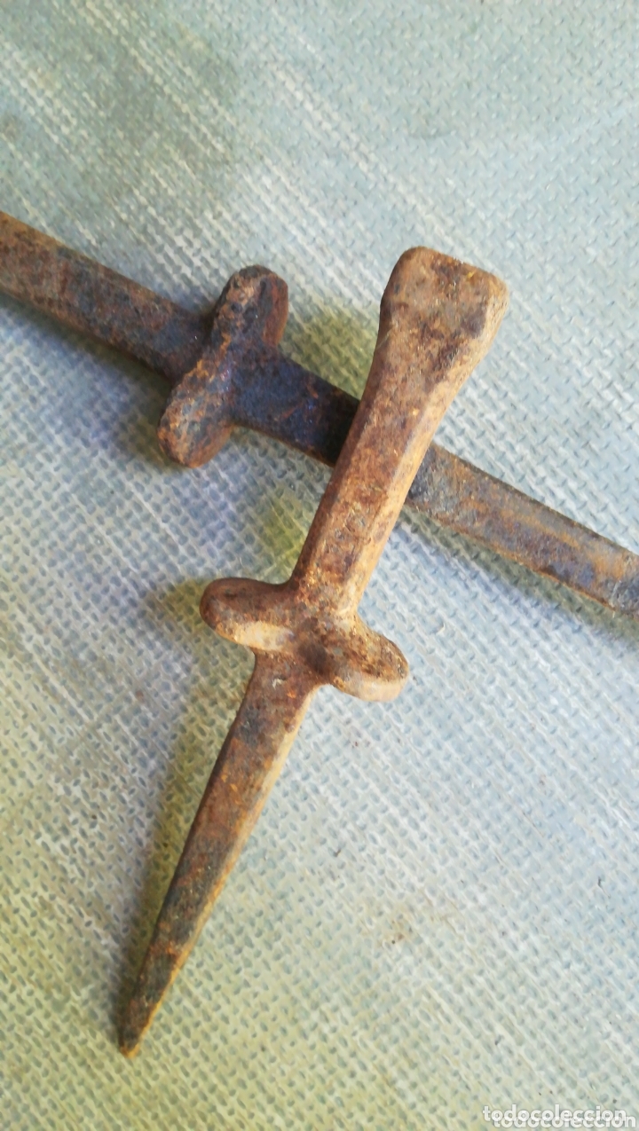 Antig&uuml;edades: 2 punteros forja - Foto 2