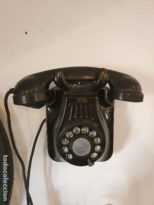 Tel&eacute;fonos: TELEFONO DE BAQUELITA ORIGINAL - Foto 1