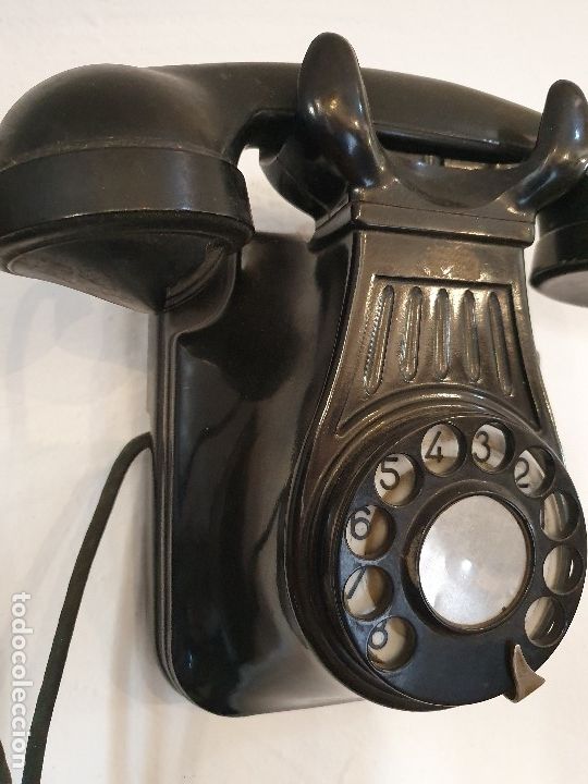 Tel&eacute;fonos: TELEFONO DE BAQUELITA ORIGINAL - Foto 2