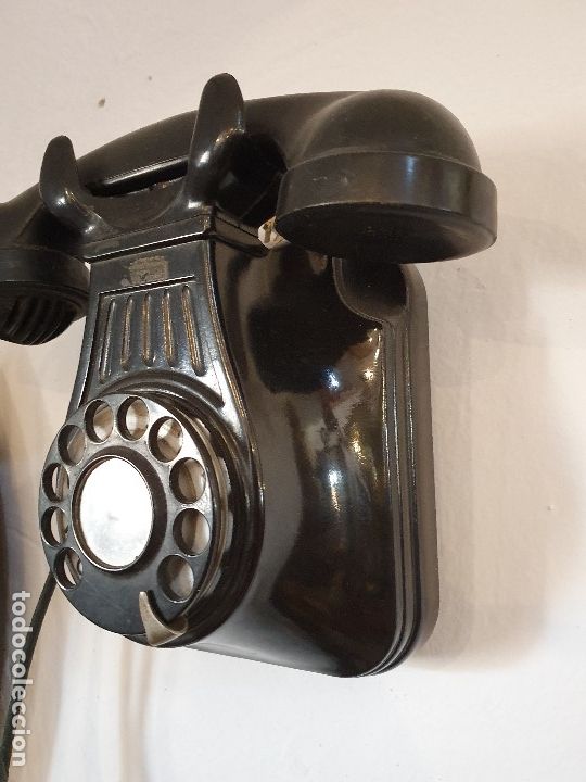Tel&eacute;fonos: TELEFONO DE BAQUELITA ORIGINAL - Foto 3