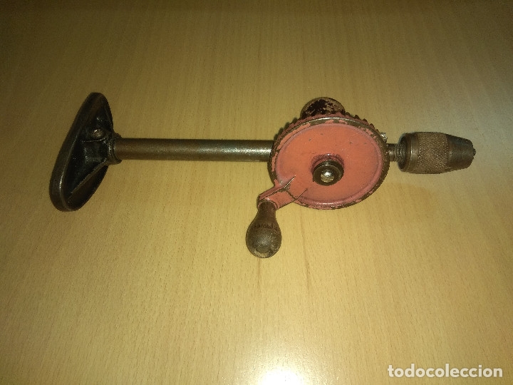 Antig&uuml;edades: TALADRO DE MANO ANTIGUO - Foto 3
