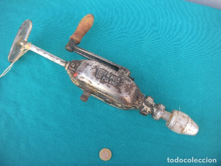 Antig&uuml;edades: TALADRO MANUAL - Foto 4