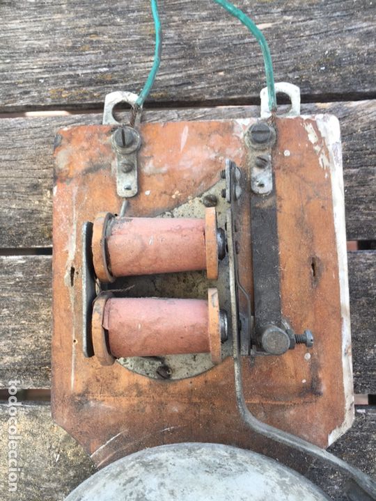 Antig&uuml;edades: TIMBRE DE PARED ANTIGUO - Foto 2