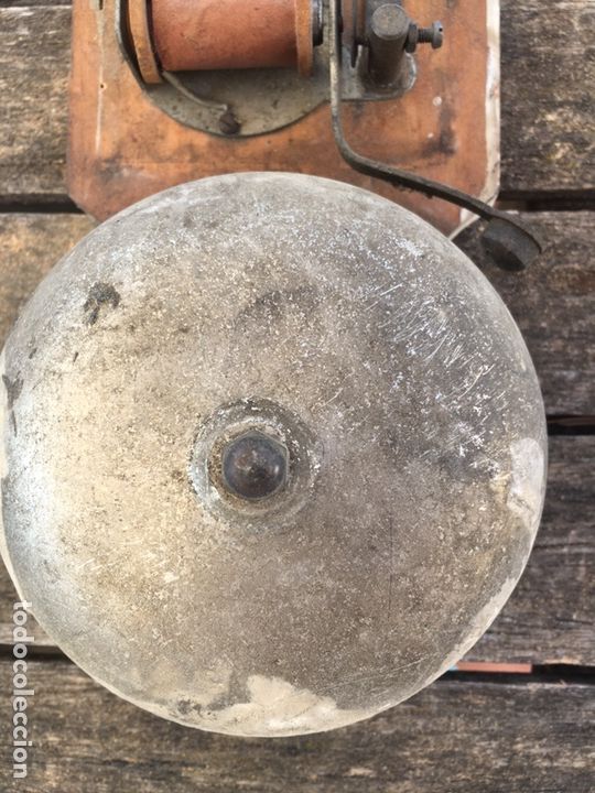 Antig&uuml;edades: TIMBRE DE PARED ANTIGUO - Foto 3