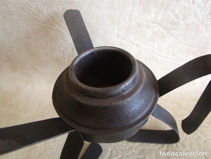 Antig&uuml;edades: antiguo fogon o antorcha restaurado - Foto 5