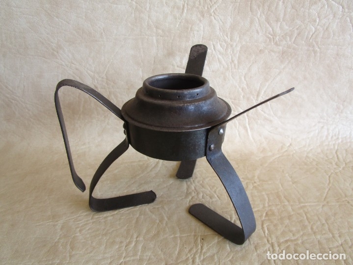 Antig&uuml;edades: antiguo fogon o antorcha restaurado - Foto 1