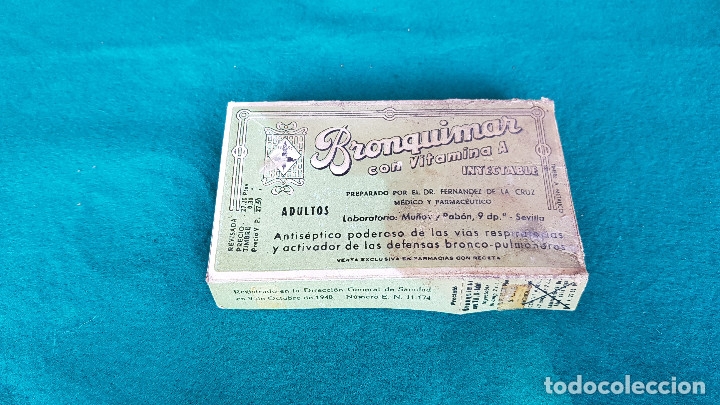 Antig&uuml;edades: BRONQUIMAR AMPOLLAS (1948) COMPLETA - Foto 1