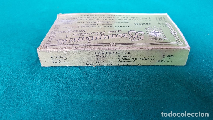 Antig&uuml;edades: BRONQUIMAR AMPOLLAS (1948) COMPLETA - Foto 5