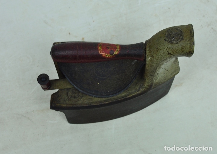 Antig&uuml;edades: Plancha en hierro de carb&oacute;n - Foto 8