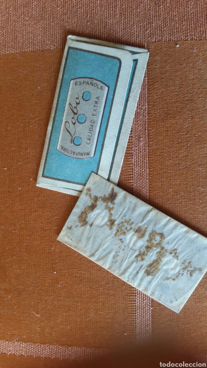 Antig&uuml;edades: Hola de afeitar antigua Lobo con funda - Foto 3