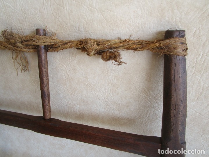 Antig&uuml;edades: antigua sierra de madera restaruada! - Foto 5