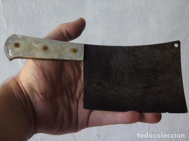 Antig&uuml;edades: cuchillo carnicero machete albacete garrido - Foto 3