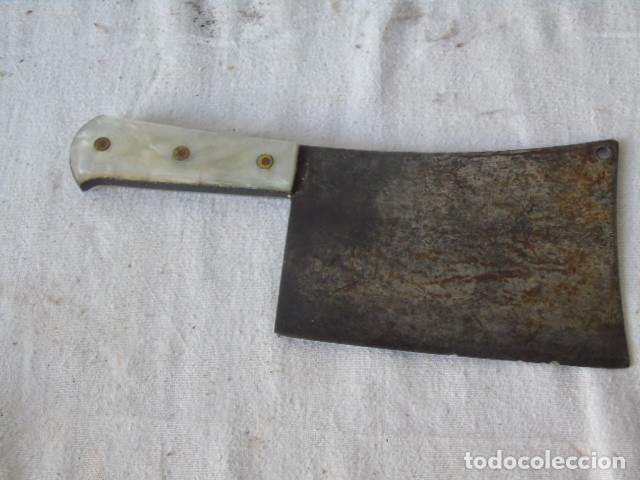 Antig&uuml;edades: cuchillo carnicero machete albacete garrido - Foto 6