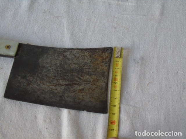 Antig&uuml;edades: cuchillo carnicero machete albacete garrido - Foto 9